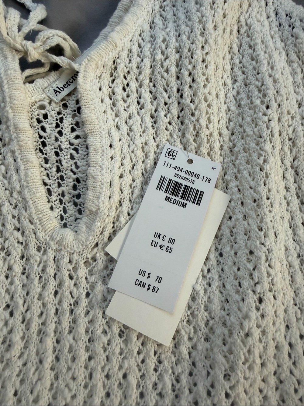 Abercrombie White Cover Up - Picture 3 of 3